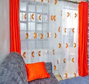 Neatly Stitched Window Curtains