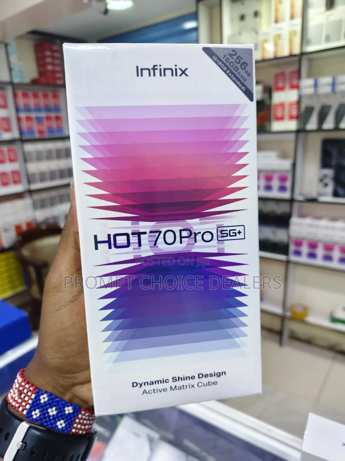 New Infinix Hot 70 256 GB Gray
