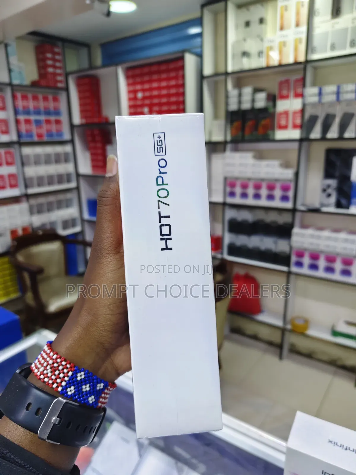New Infinix Hot 70 256 GB Gray