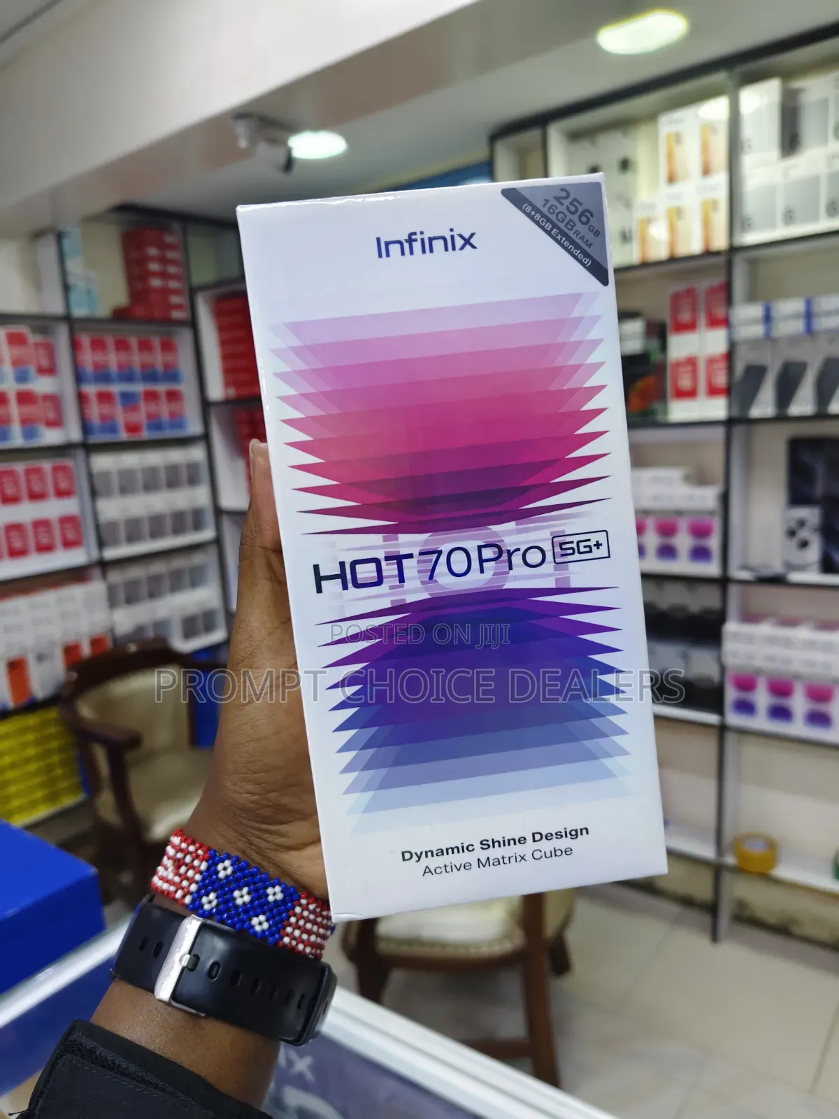 New Infinix Hot 70 256 GB Gray