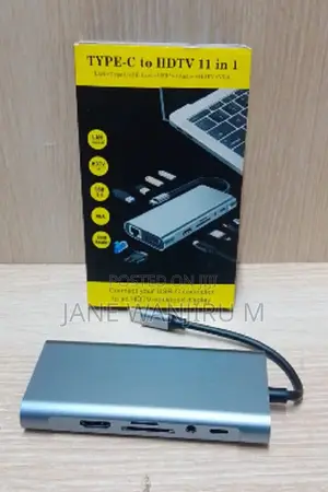 11-in-1 Usb-C Hub With Hdmi, Usb 3.0, Pd Charging Card Reader