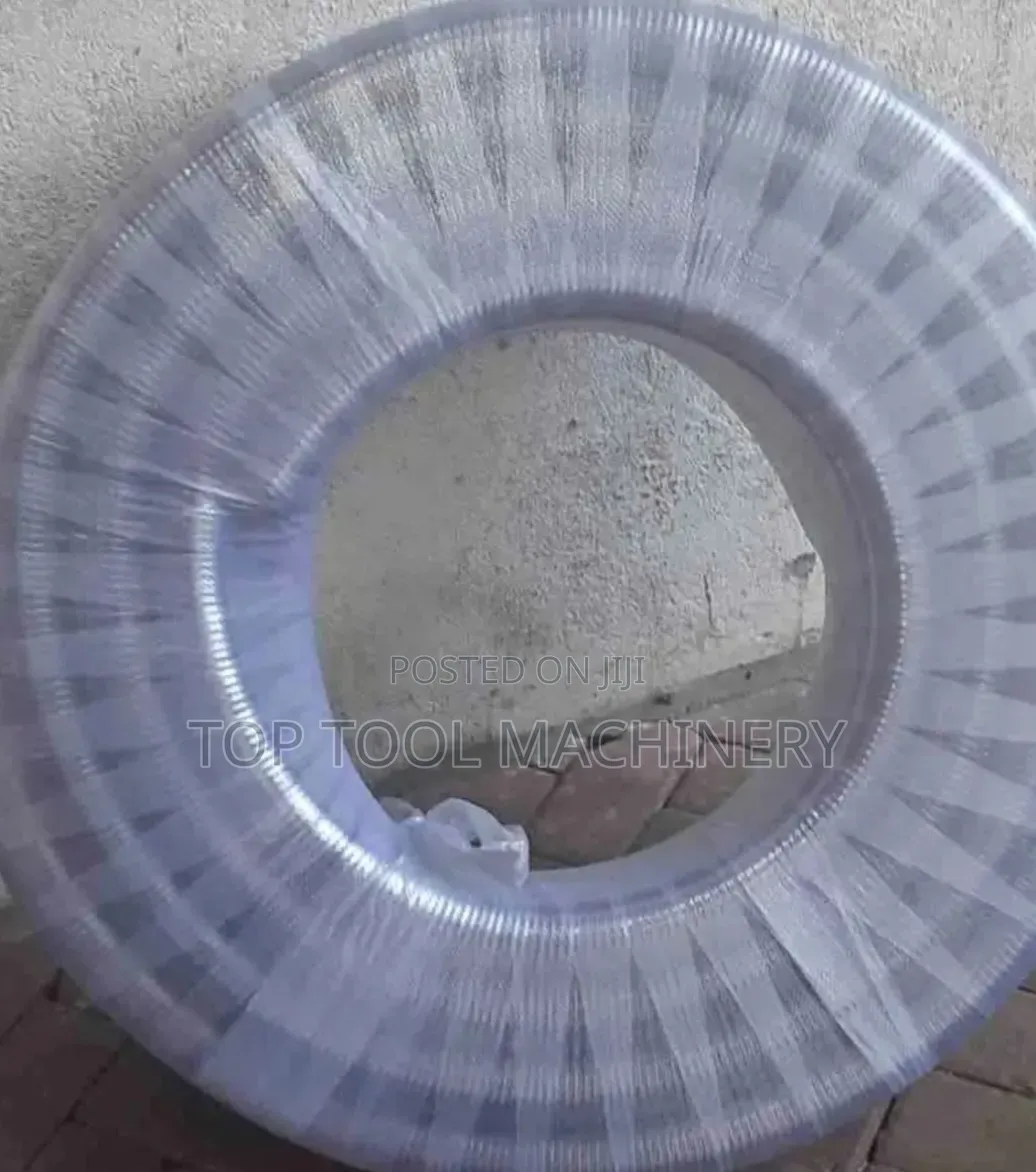 Heavy Duty 4" By 12m Clear Wired Suction Pipe