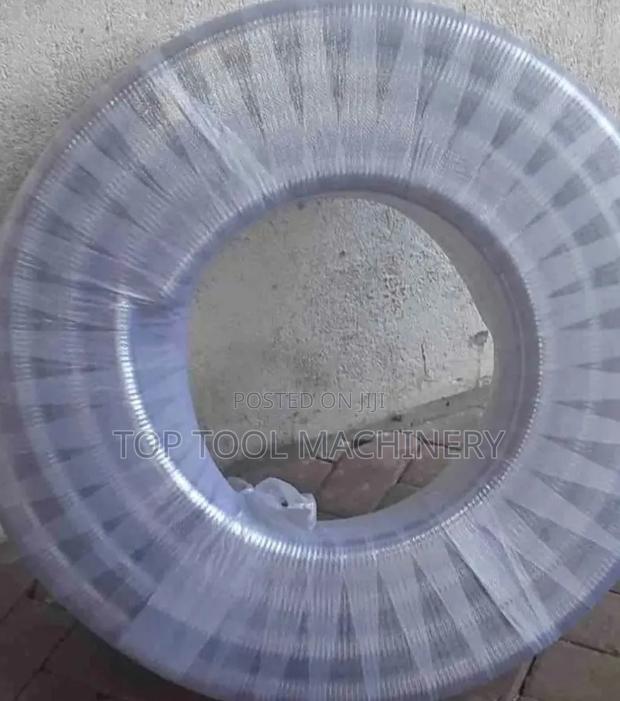 Heavy Duty 4" By 12m Clear Wired Suction Pipe - thumbnail 2