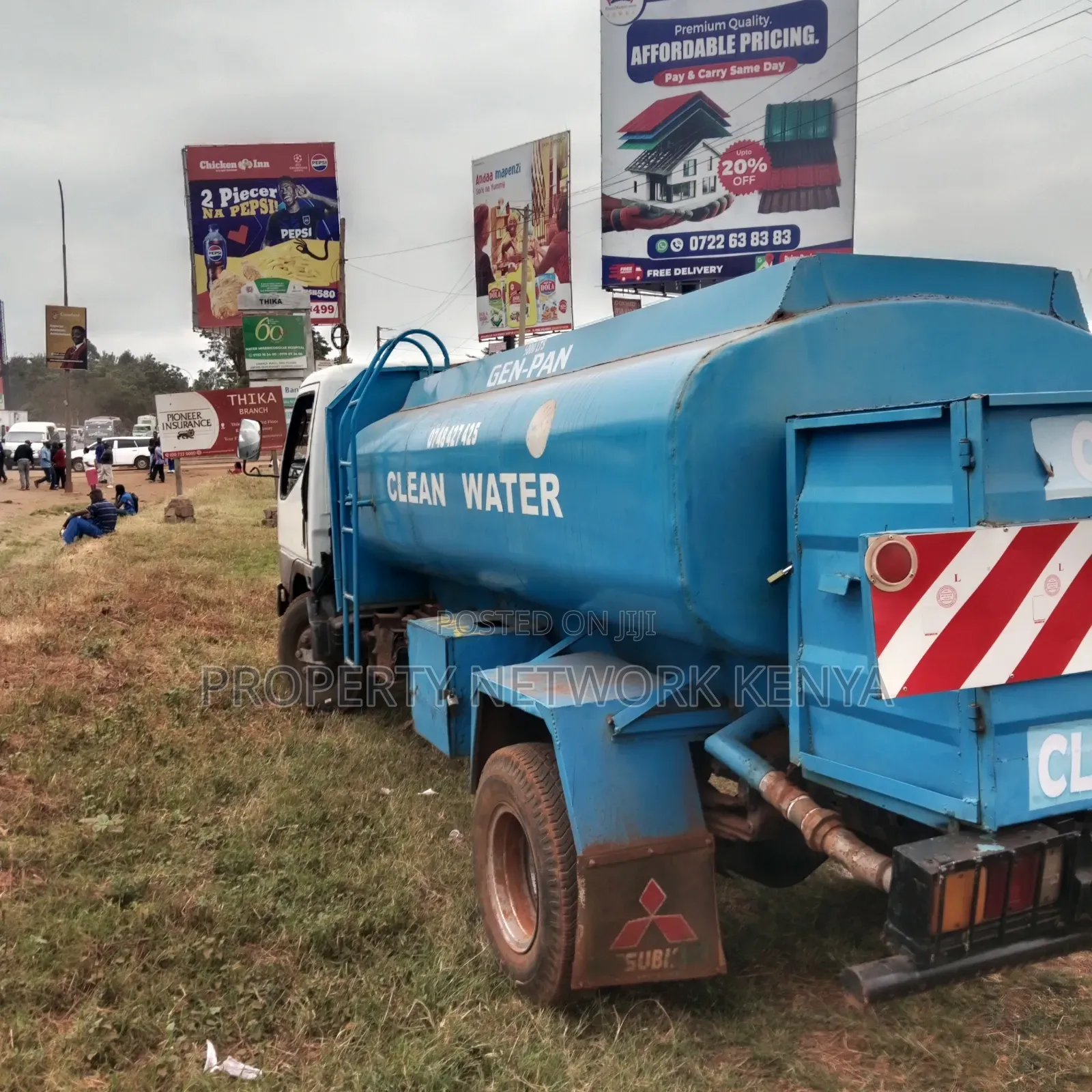 Clean Canter Water Truck D35 Engine