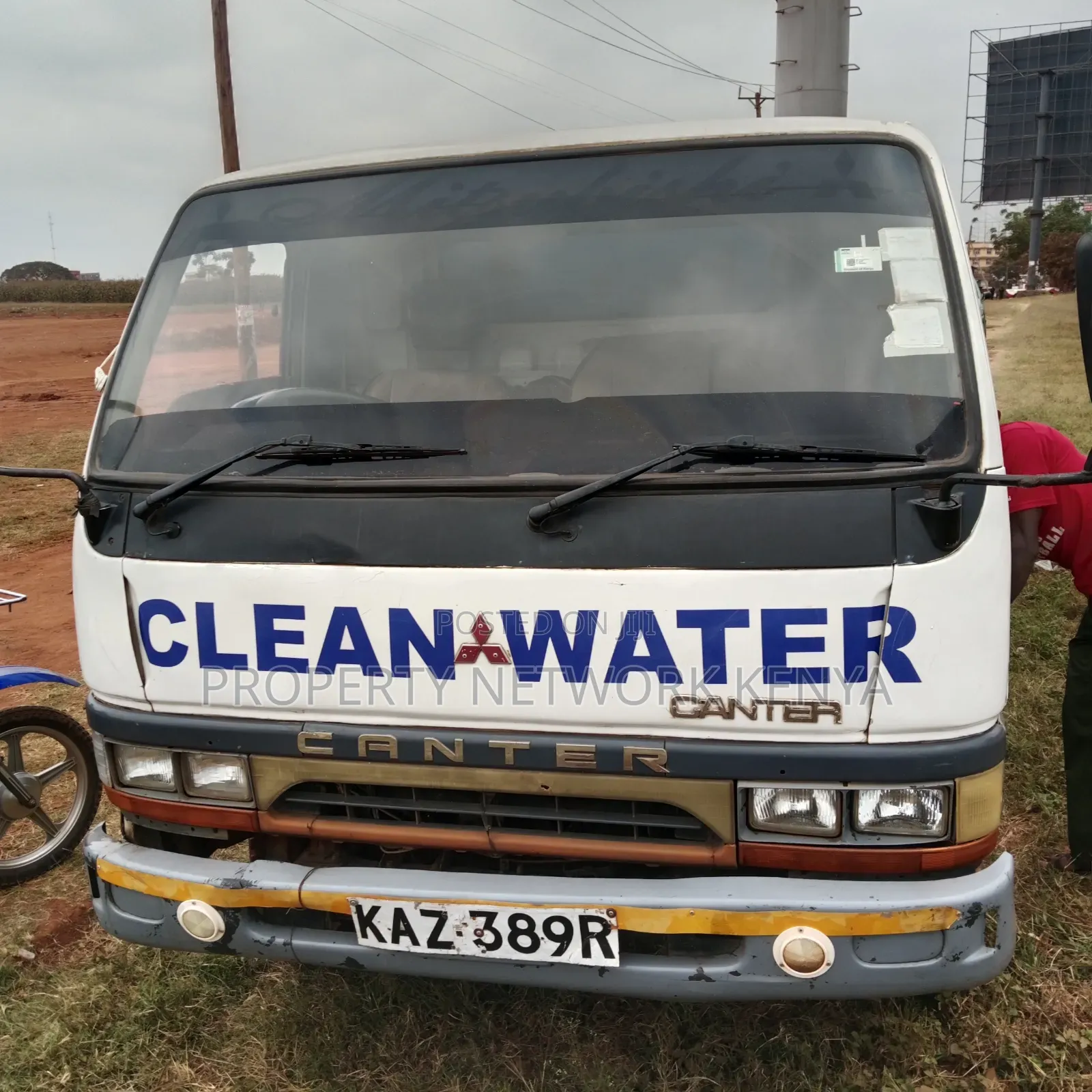 Clean Canter Water Truck D35 Engine