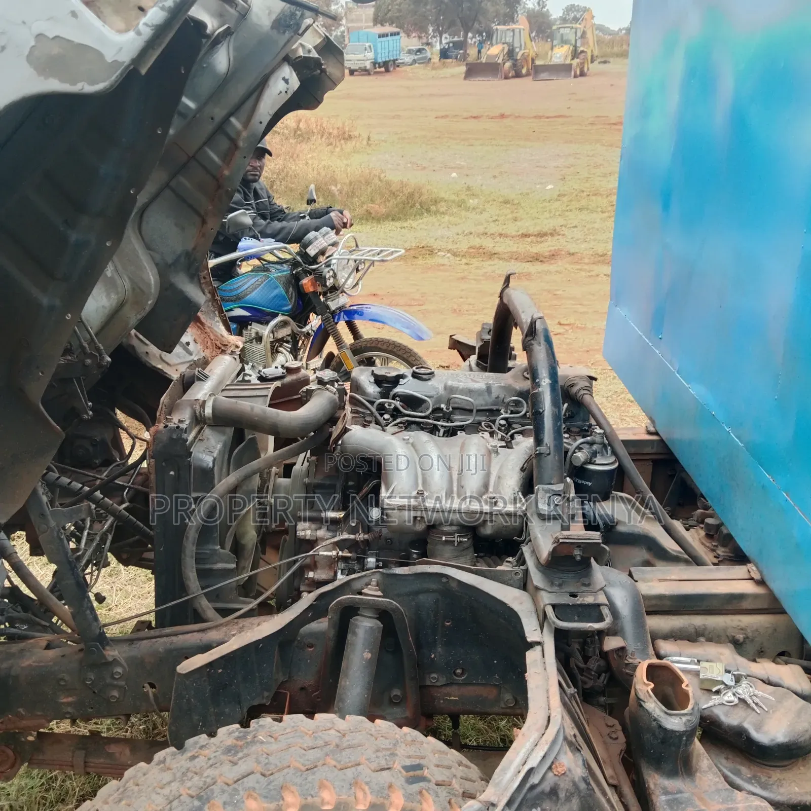 Clean Canter Water Truck D35 Engine