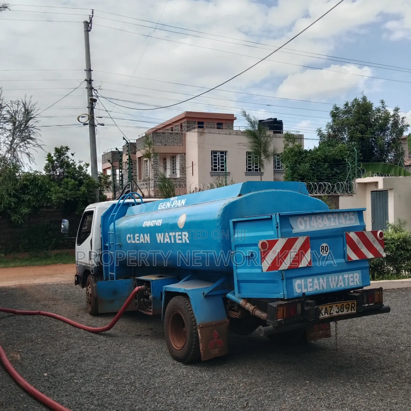 Clean Canter Water Truck D35 Engine