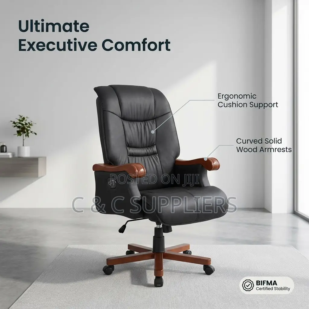 Modern Executive Swivel Boss Chair.