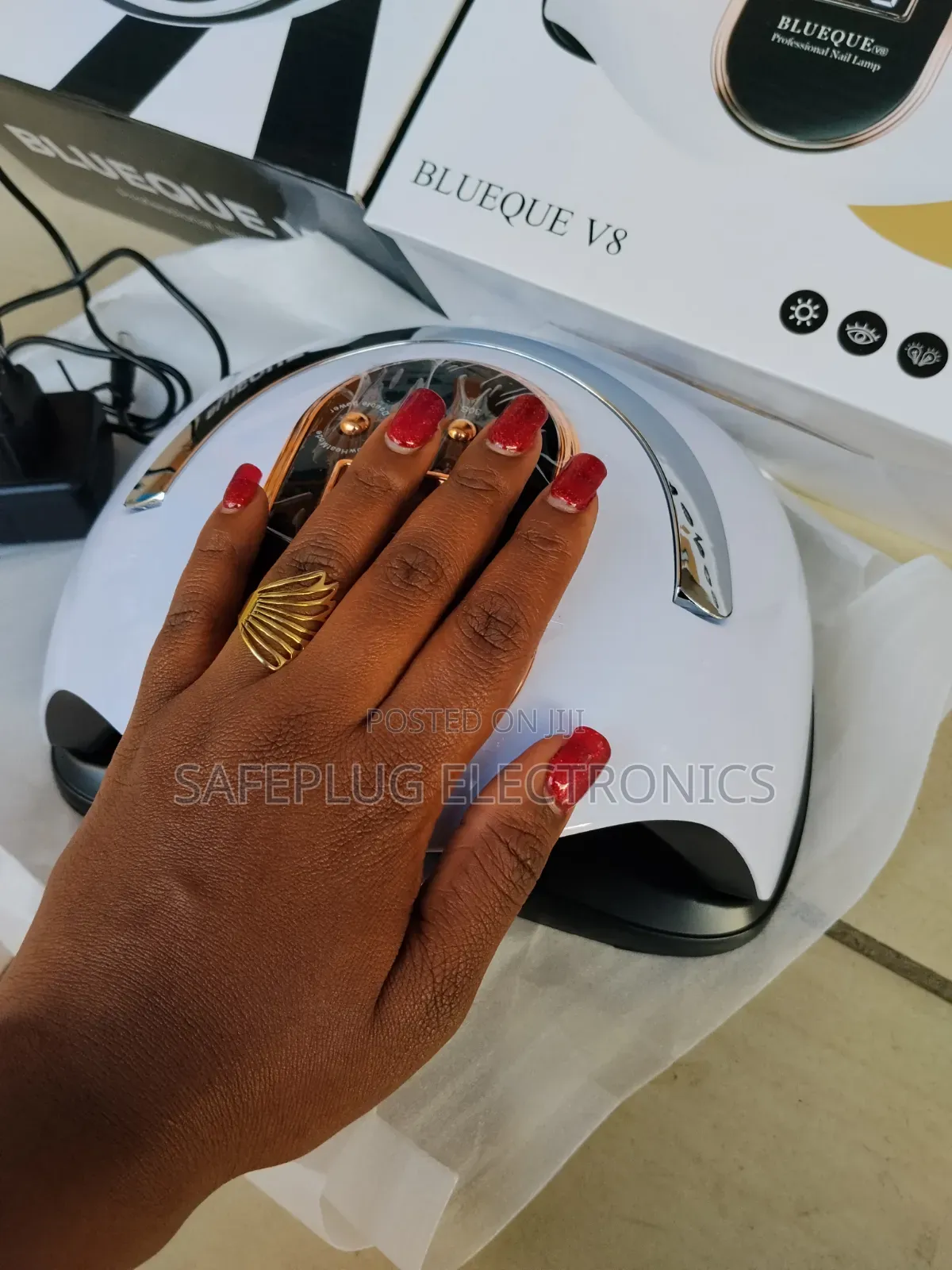Professional Uv/Led Nail Dryer – Fast Gel Polish Curing