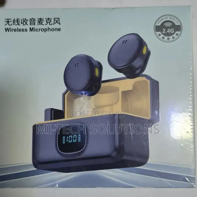 Magnetic Button Wireless Lavalier/Lapel/Phone Microphone