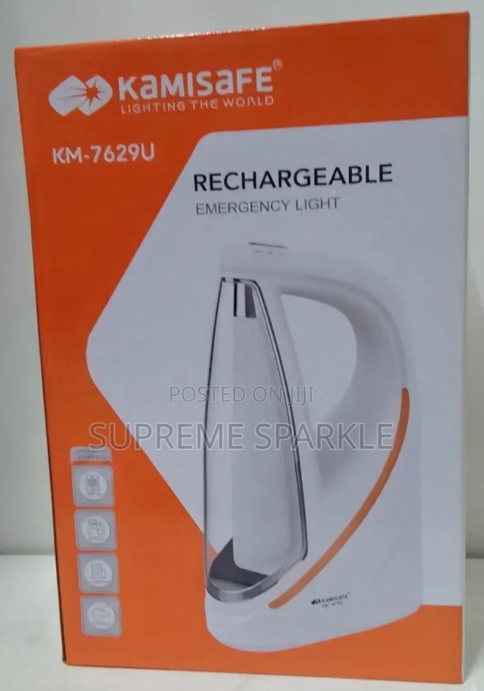 Kamisafe Km-7629u Rechargeable Emergency Led Light Lantern.