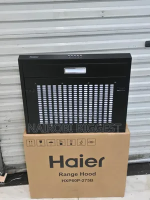 Haier 60cm Kitchen Hood Hxp60p -275b- Black