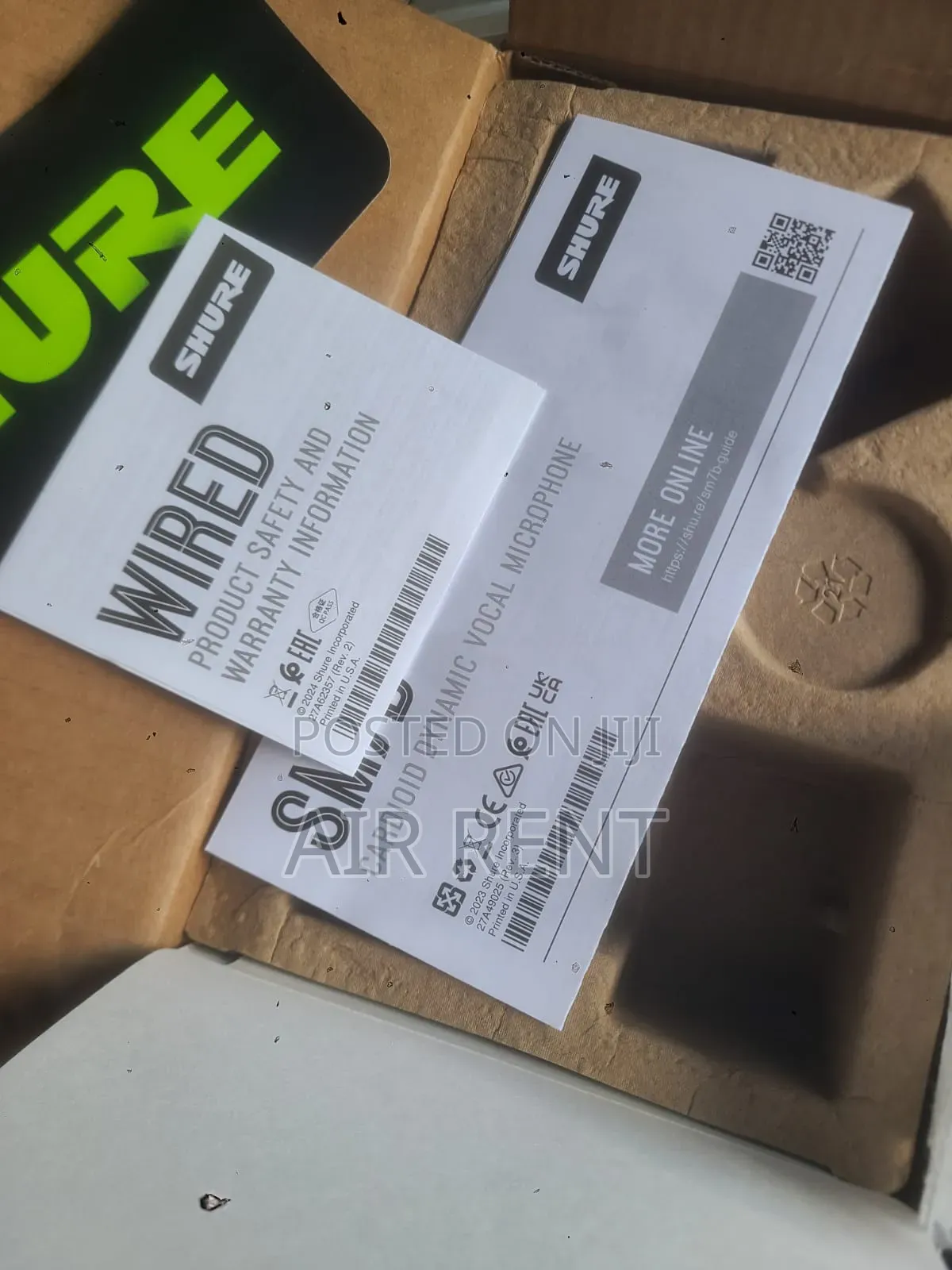 Shure Sm 7b Original