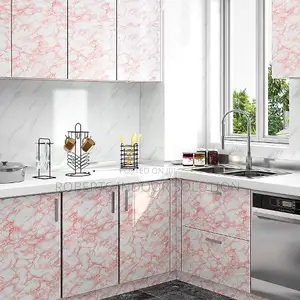 Waterproof Kitchen Bathroom Peel-and-Stick Contact Paper