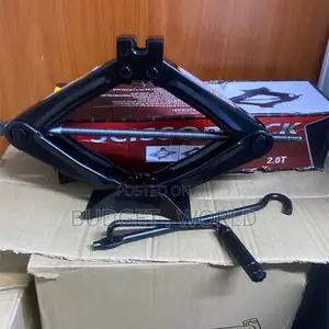 2 Ton Heavy Duty Scissor Jack – Portable Car Lift for Emergency Tire C