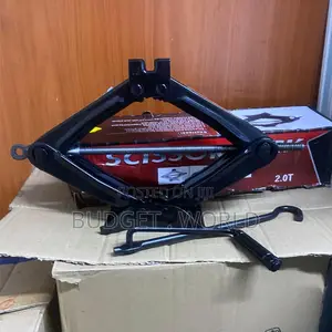 2 Ton Heavy Duty Scissor Jack – Portable Car Lift for Emergency Tire C
