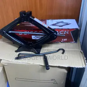 2t Folding Scissor Jack for Cars – Compact Emergency Vehicle Lift