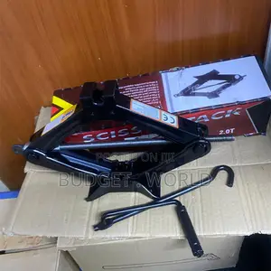 2t Folding Scissor Jack for Cars – Compact Emergency Vehicle Lift