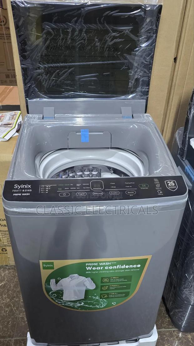 Syinix 8kgs Topload Washing Machine