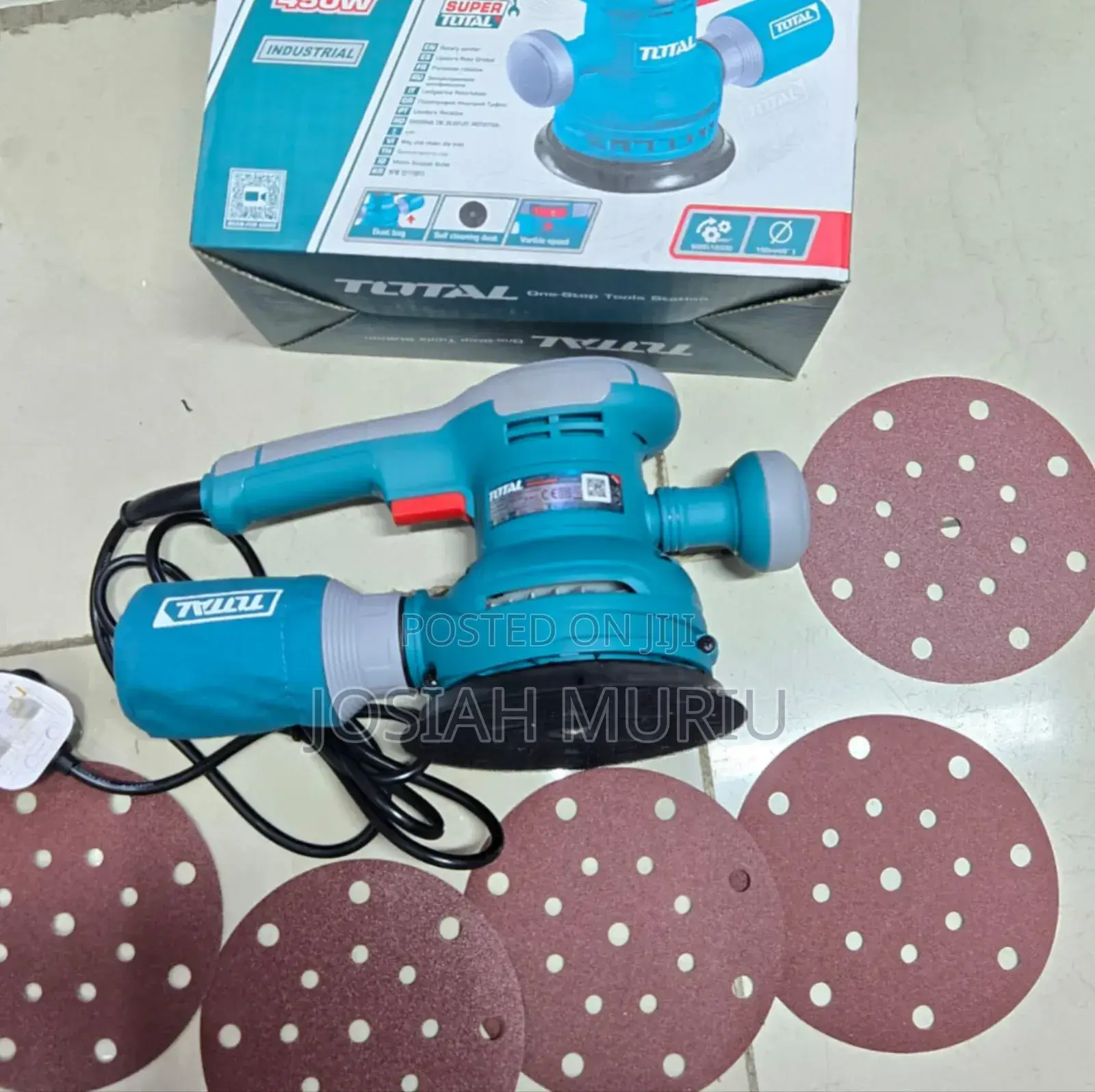 Total 450w Rotary Sander