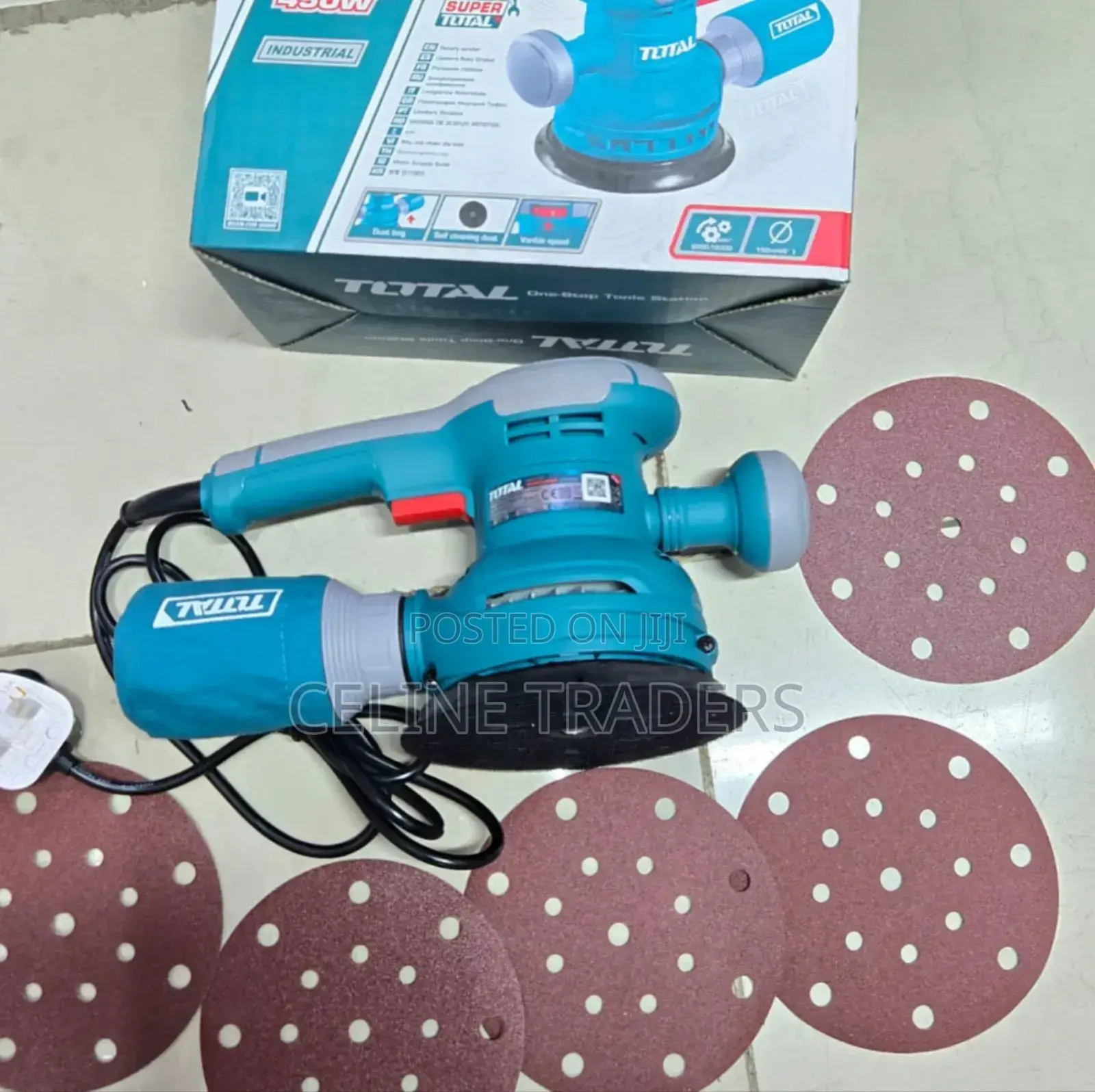 Total 450w Rotary Sander