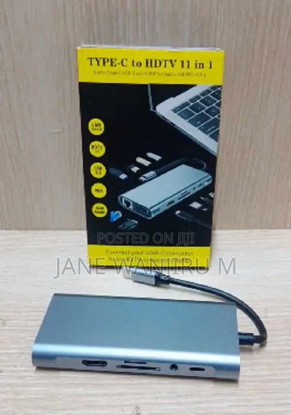 11-in-1 Usb-C Multiport Adapter With Hdmi, Ethernet Usb 3.0