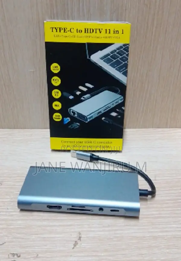 11-in-1 Type-C Docking Station With Hdmi Fast Data Transfer