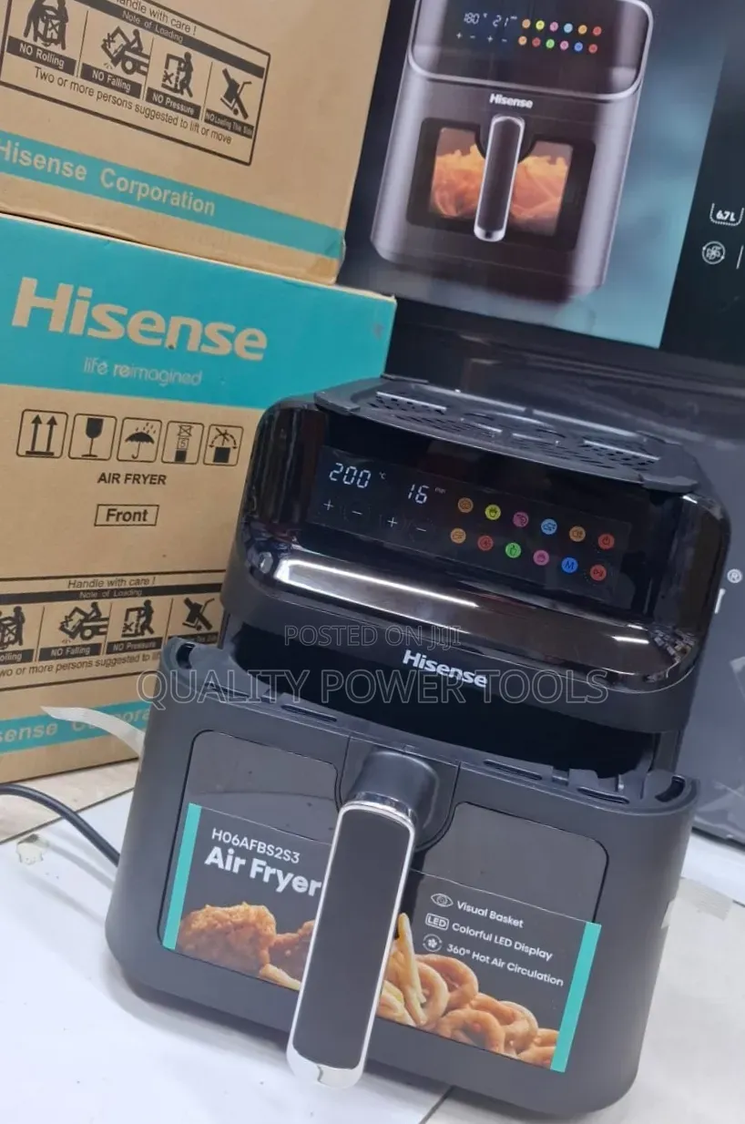 Hisense 6.7l Digital Air Fryer,