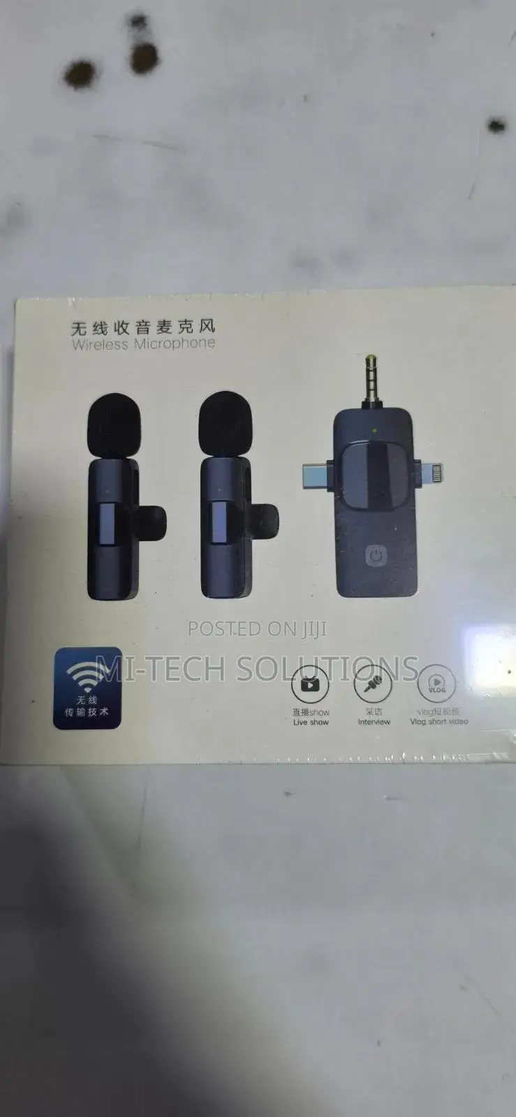Wireless Lavalier/Lapel/Phone Microphone