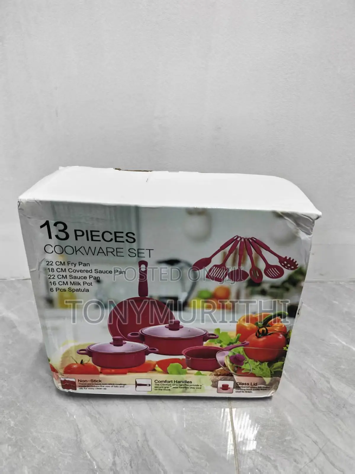 13 PCS Stainless Steel Cookware Set