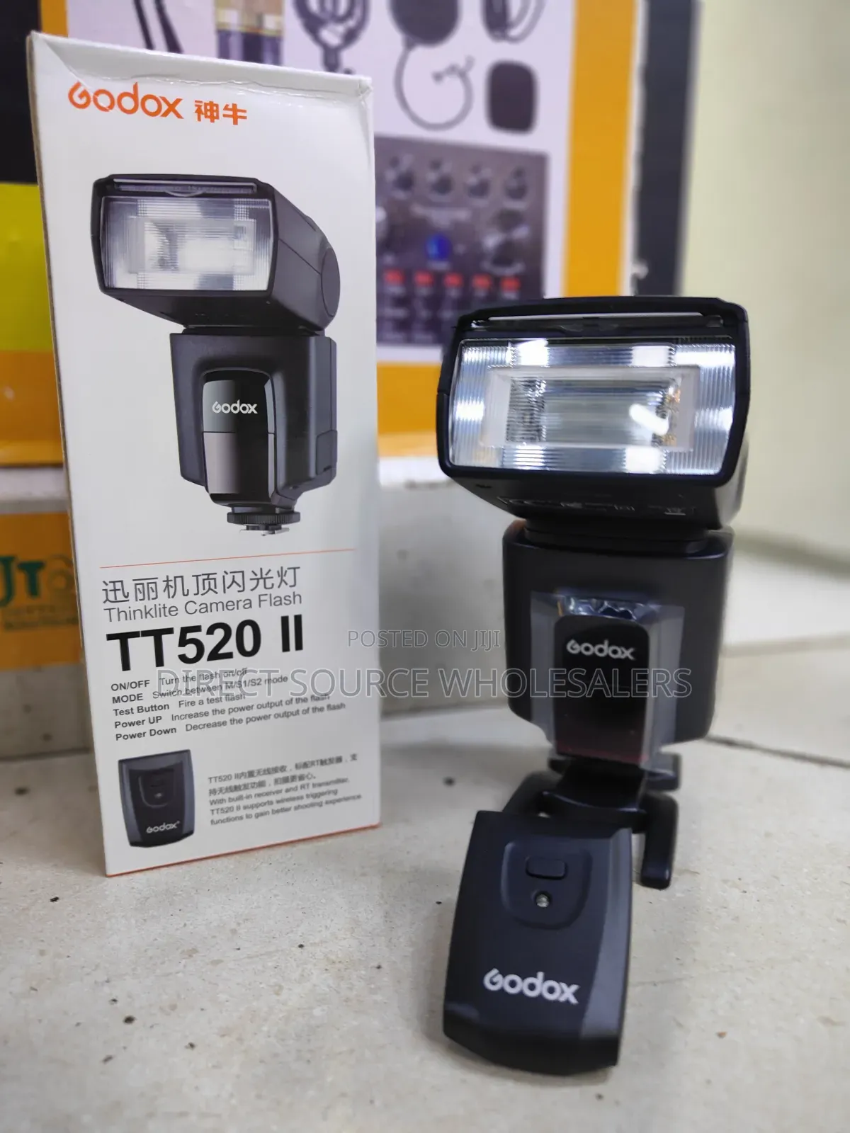 Original Godox Tt520 Ii Universal Flash Light - Brand New