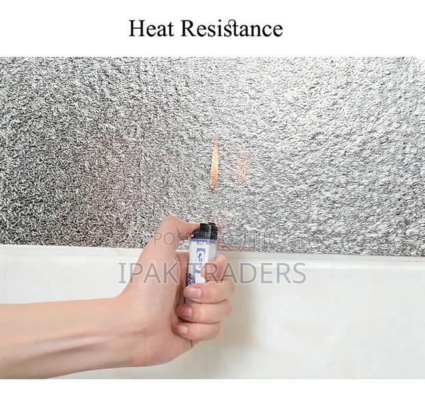 Silver Shelf Liner (Self Adhesive) Size *(60cm*5m)* - thumbnail 3