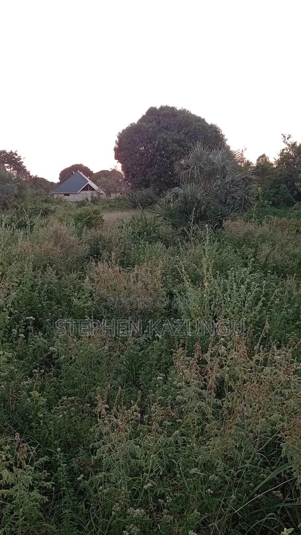 1/2 Acre Plot at Ganja La Simba Near to Kinondo/Mwabungo Towns