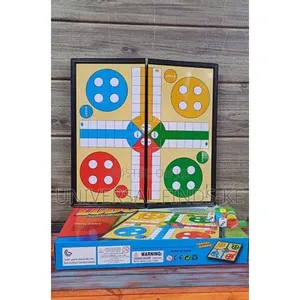 Ludo Board Game – Classic Foldable Family Strategy Board Game