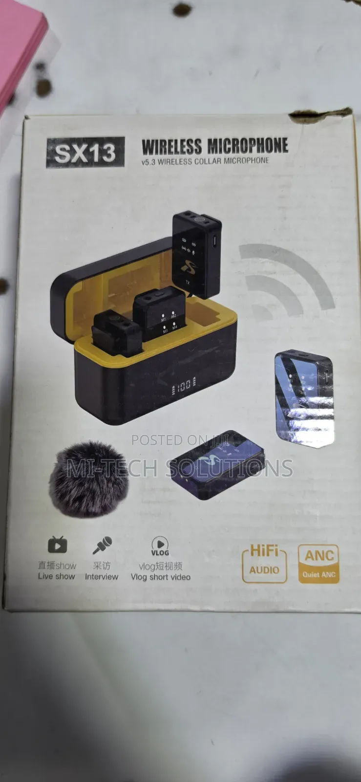 Sx13 Wireless Lavalier/Lapel/Phone Microphone