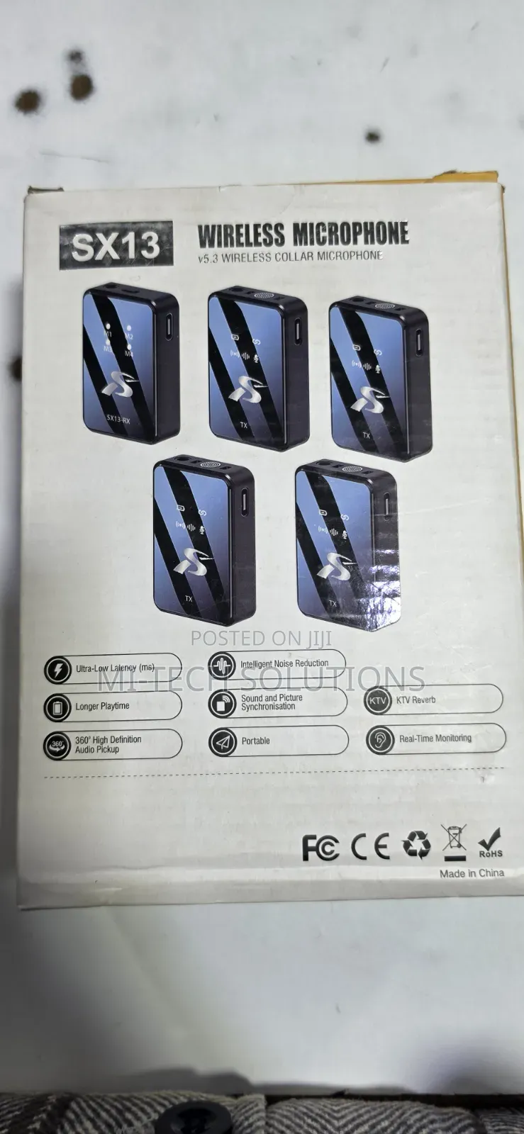 Sx13 Wireless Lavalier/Lapel/Phone Microphone