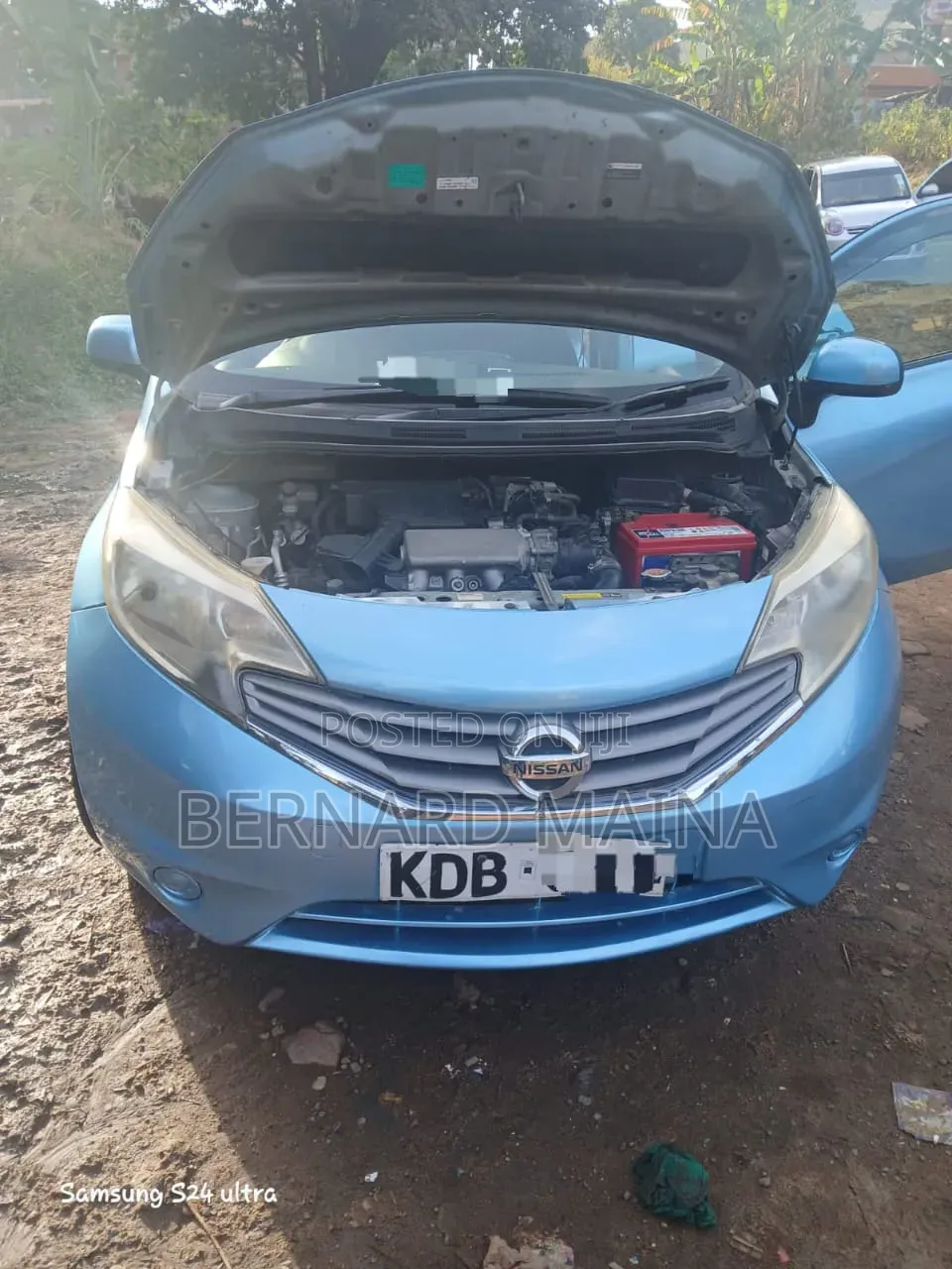 Nissan Note 2012 Blue