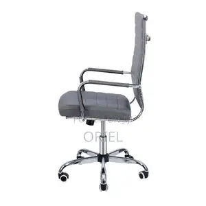 Office Chair Swivel Gray Office Visitor Chair