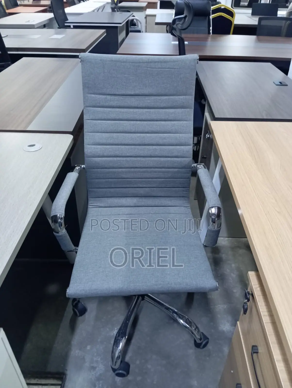 Office Chair Swivel Gray Office Visitor Chair