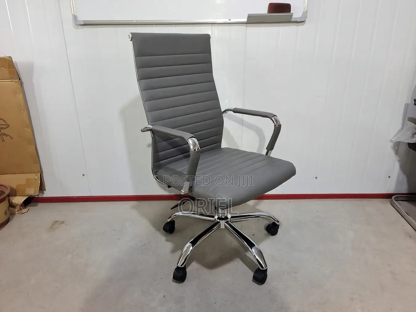 Office Chair Swivel Gray Office Visitor Chair