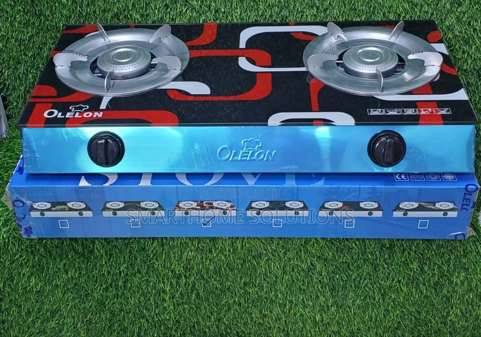 Olelon 2 Burner Glass Top Cooker