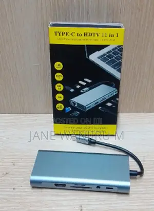 11-in-1 Usb-C Adapter With Hdmi, Usb 3.0, Type-C Pd Card Reader