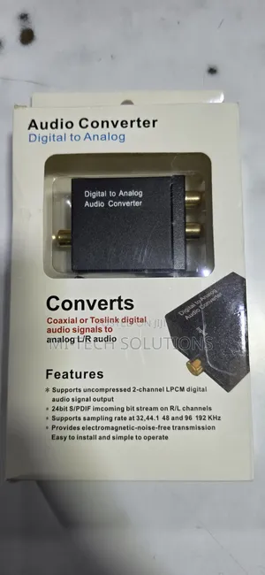 Optical/Audio Converter(Optical to Rca Converter)