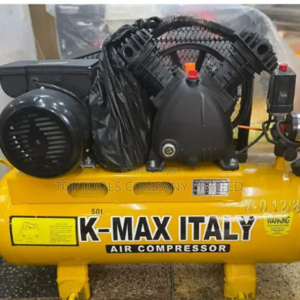 K-Max 50ltr Air Compressor 3hp Motor Double Piston