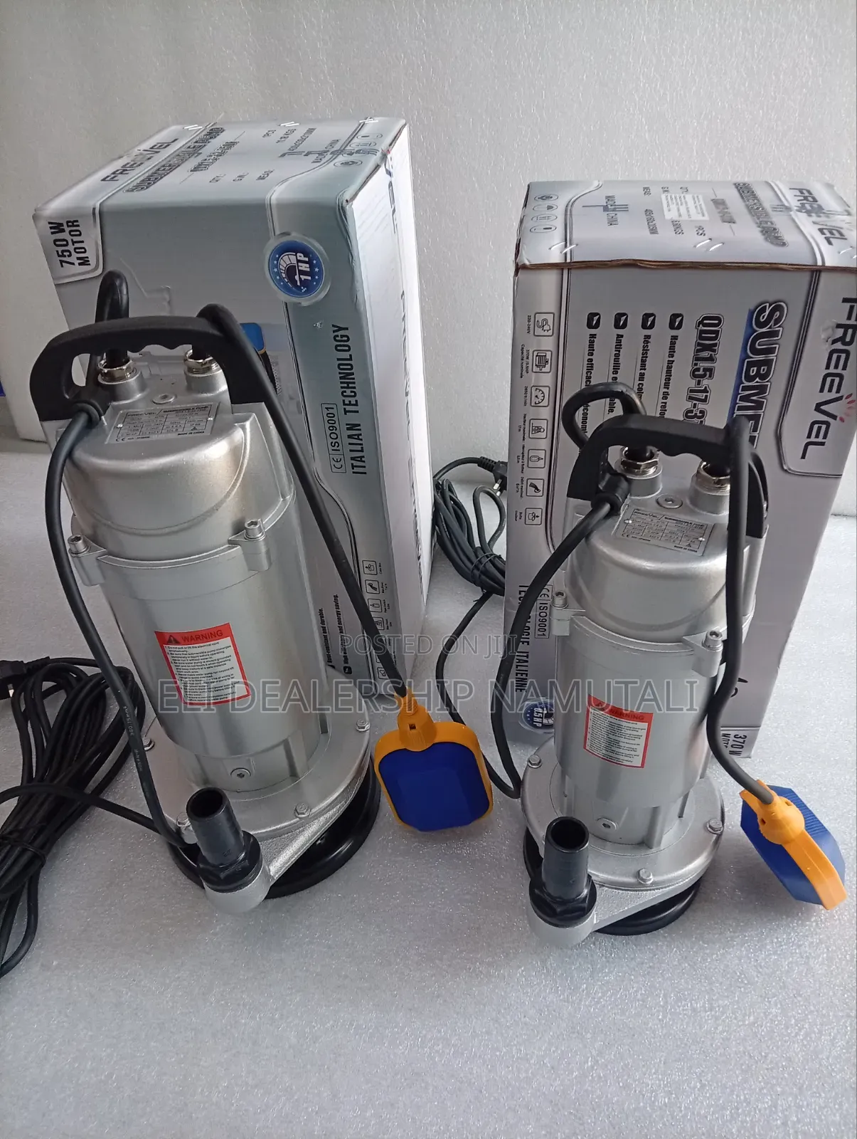 Freevel Professional 750w Submersible Pump for Drainage Irrigation