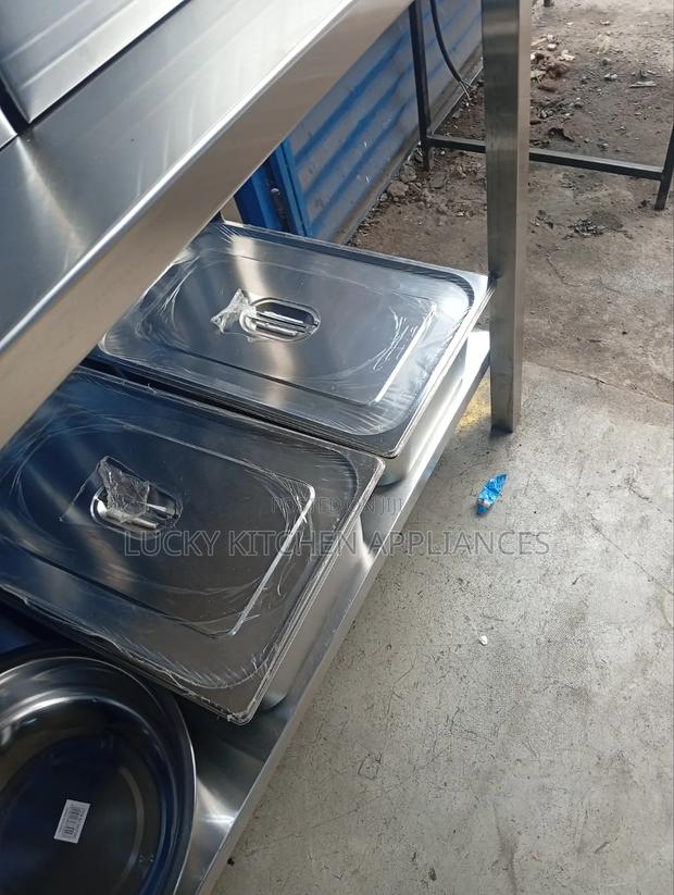 Stainless Steel Deep Insert With Lid.