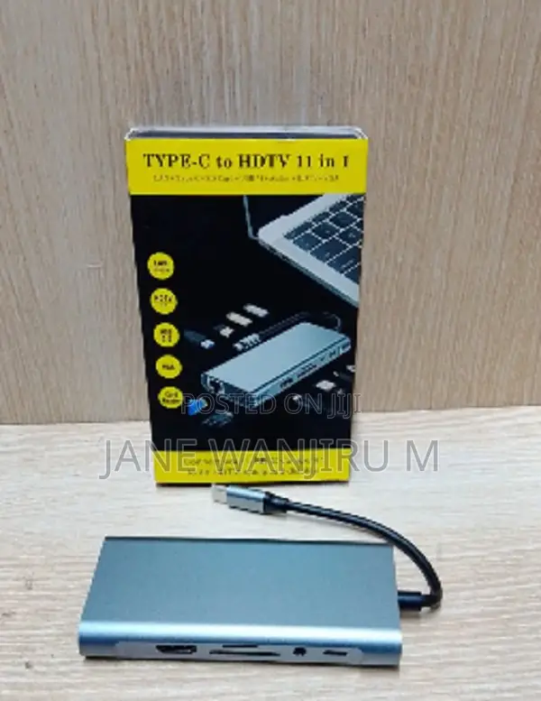 Usb-C 11-in-1 Adapter With Hdmi, Ethernet Fast Charging