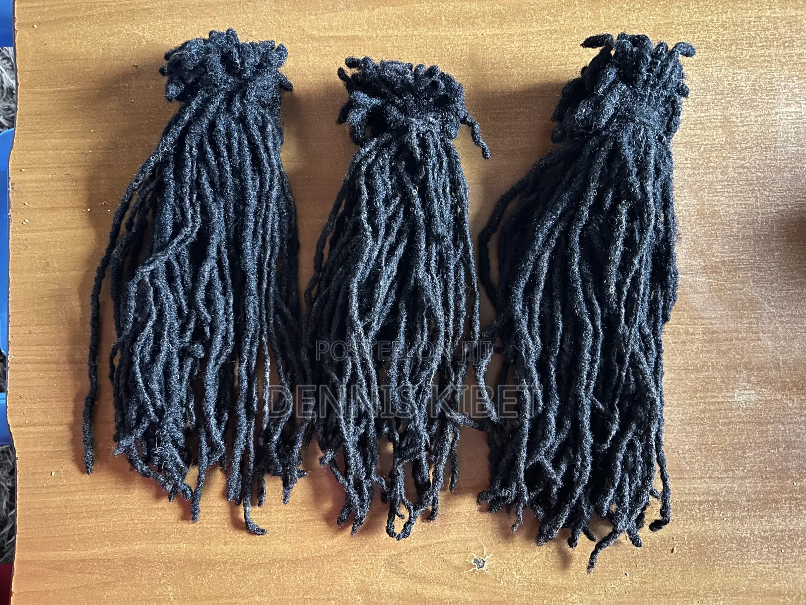 Full Head Natural Human Hair Dreadlocks (76 Strands, 35cm-39cm)