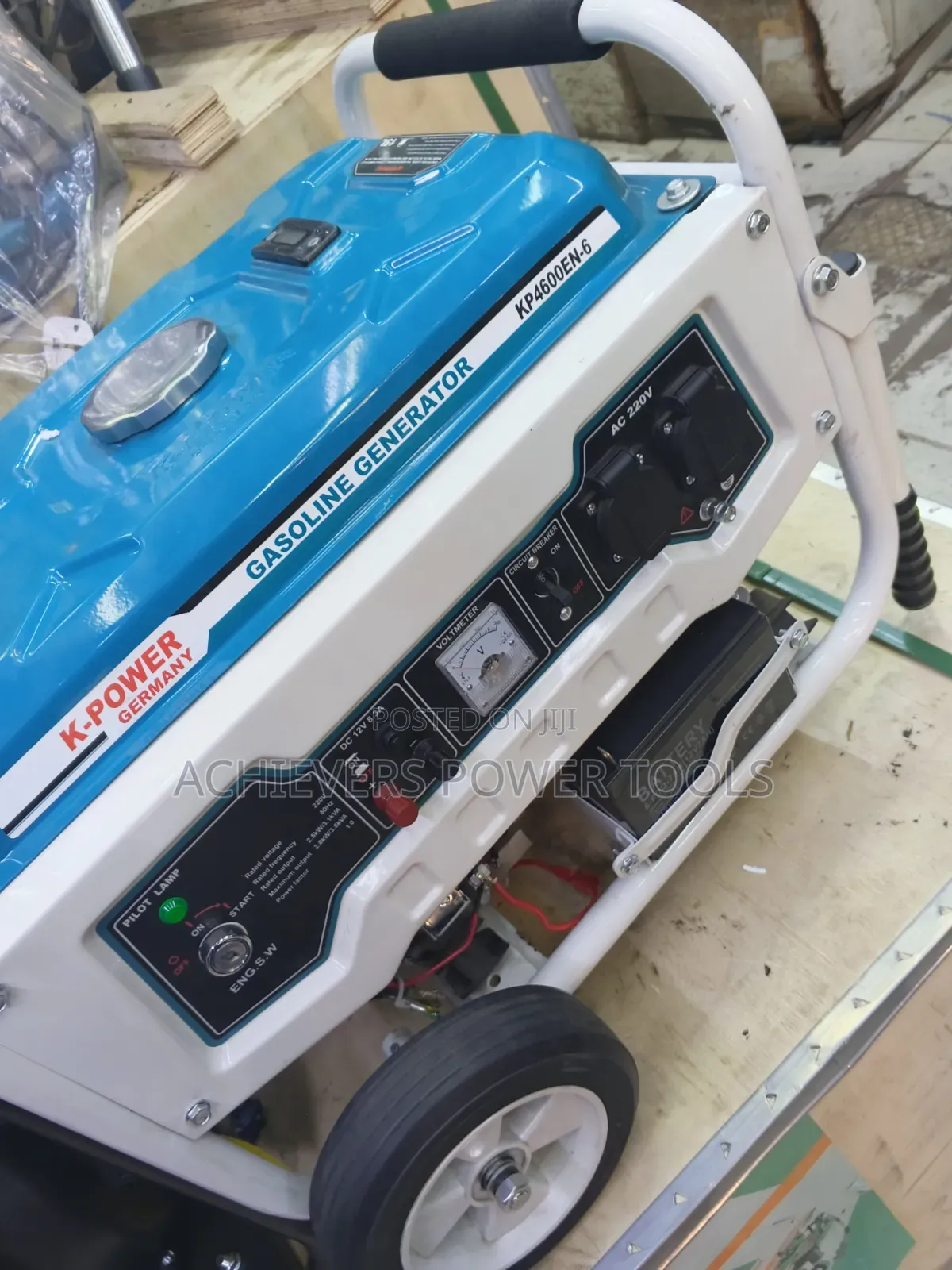 K Power Generator Machine 3.5kva/Kp4600en-6