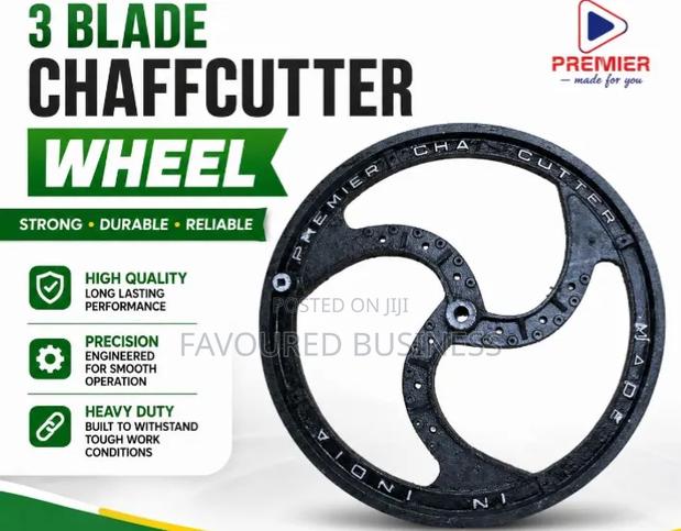 Long Lasting Performance 3 Blade Chaffcutter Wheel Available Now